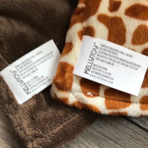 Kelly Toys Kid's Imaginative Play, Montessori Giraffe, Monkey Hand Puppets - Picture 8 of 8